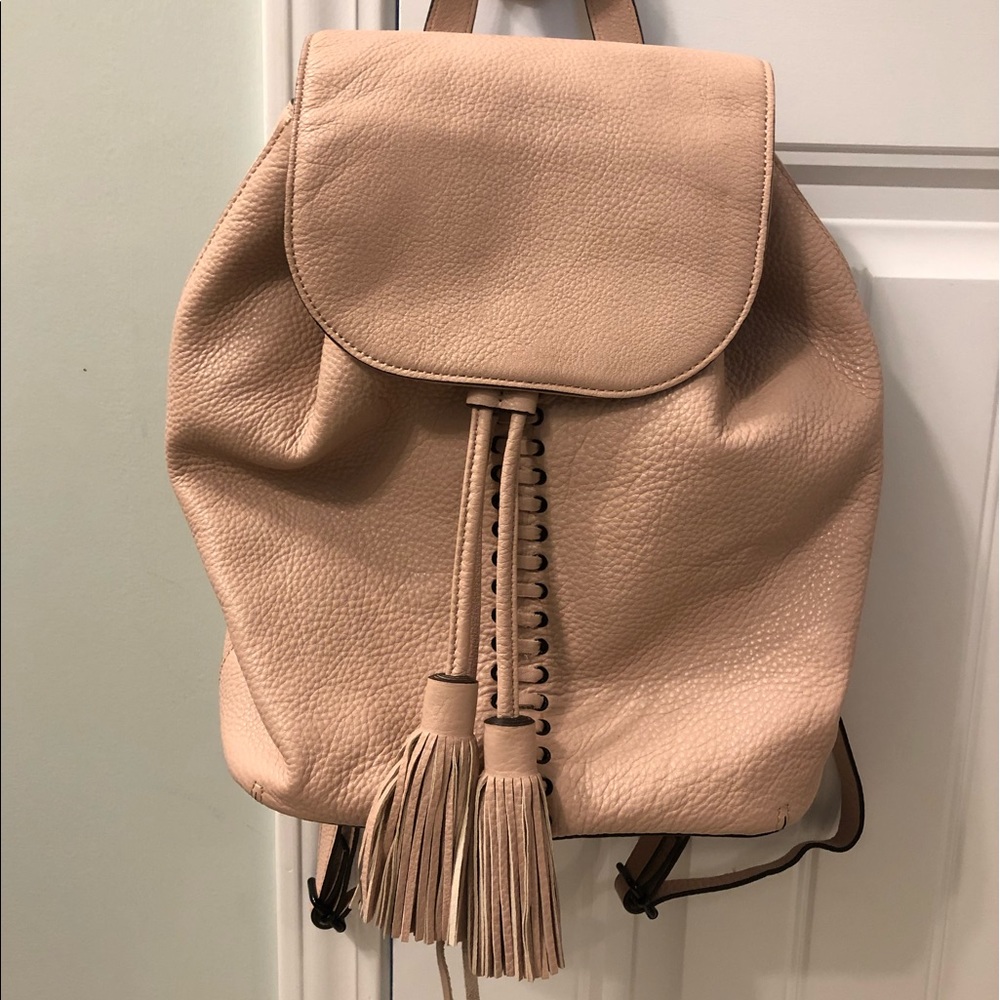 Rebecca Minkoff blush backpack handbag